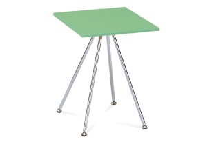 Odkládací stolek , vysoký lesk zelený / chrom  83467-02 LIM